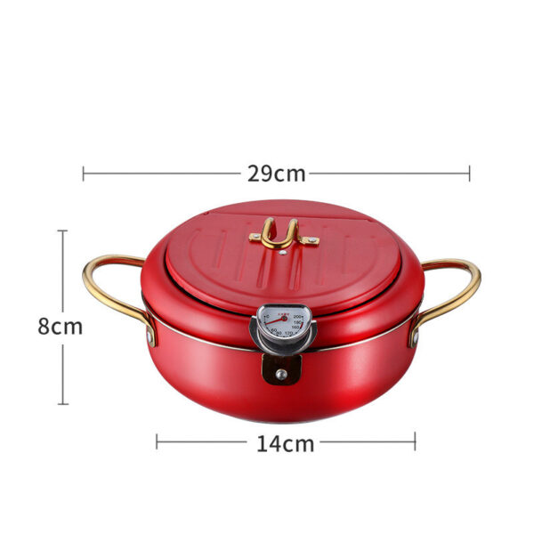 Stainless Steel Telescopic Folding Basket Frying Basket French Fries Degreasing Kitchen Tool - Image 8