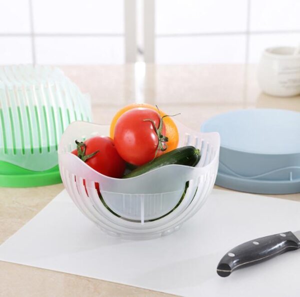 Creative Salad Cutter Fruit and Vegetable Cutter - Image 4