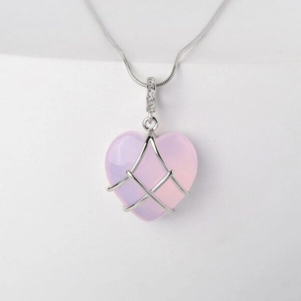 Fashion Moonstone Necklace For Cartoon Princess Love Girl Necklace Novelty Jewelry - Image 8