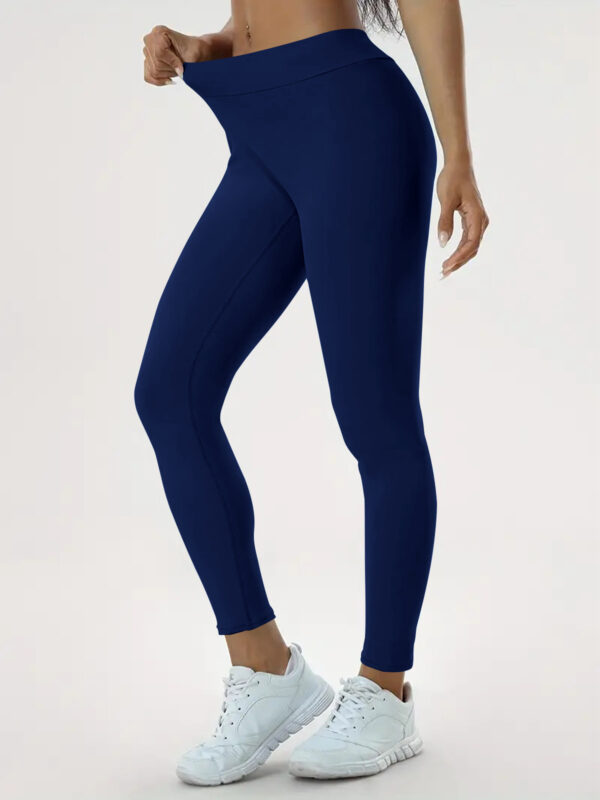 Women's Yoga Pants High Waist Lift High Elastic Tight Fitness Trousers - Image 9