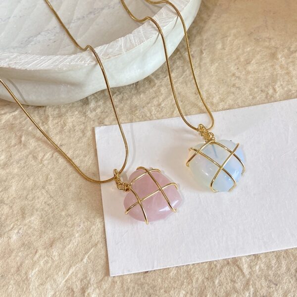 Fashion Moonstone Necklace For Cartoon Princess Love Girl Necklace Novelty Jewelry - Image 10