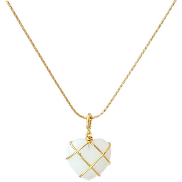 Fashion Moonstone Necklace For Cartoon Princess Love Girl Necklace Novelty Jewelry - Image 9